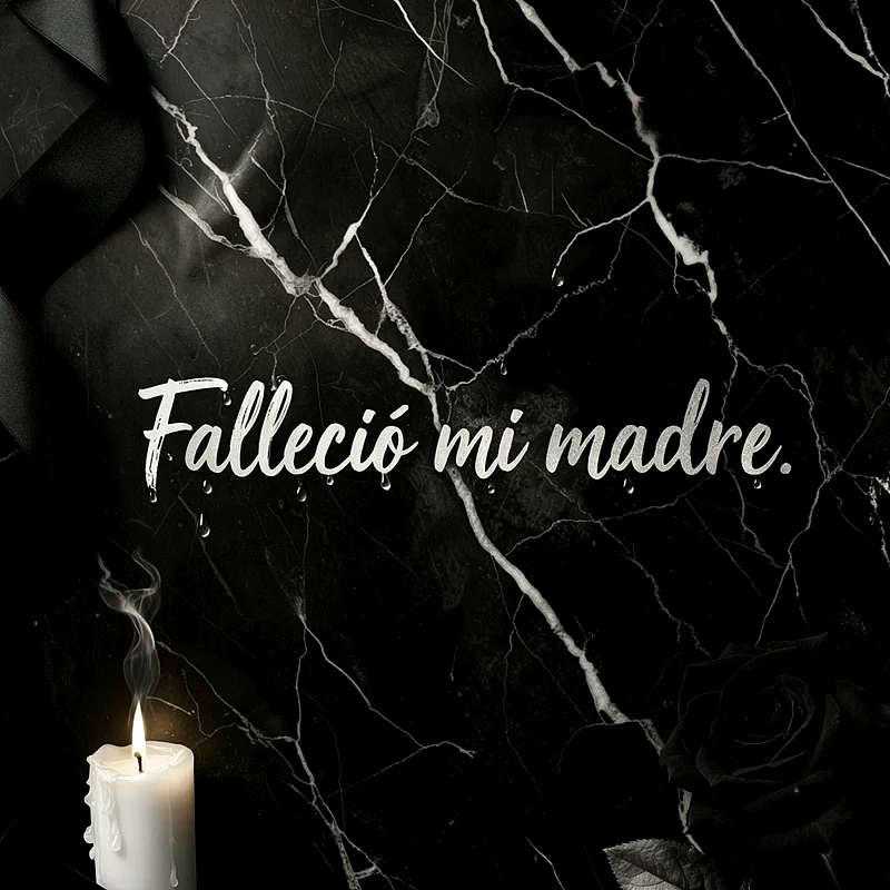 Descargar imagen de pésame por el fallecimiento de mi madre