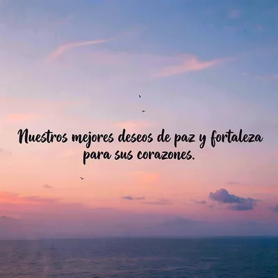 Descargar imagen de pésame con deseos de paz y fortaleza