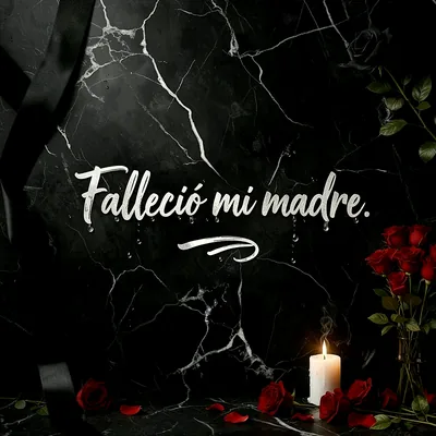 Descargar imagen de pésame por el fallecimiento de mi madre